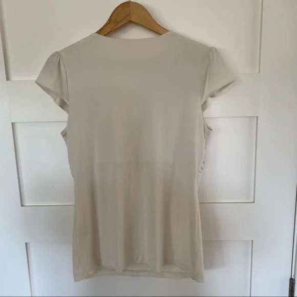 calvin klein | cream blouse - Picture 2 of 4